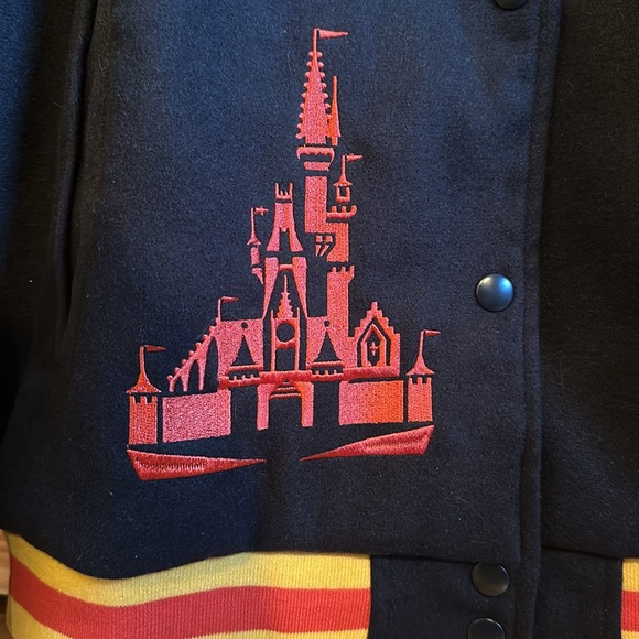 Mickey Mouse and Friends Magic Kingdom Varsity Jacket for Adults - Picture 6 of 9